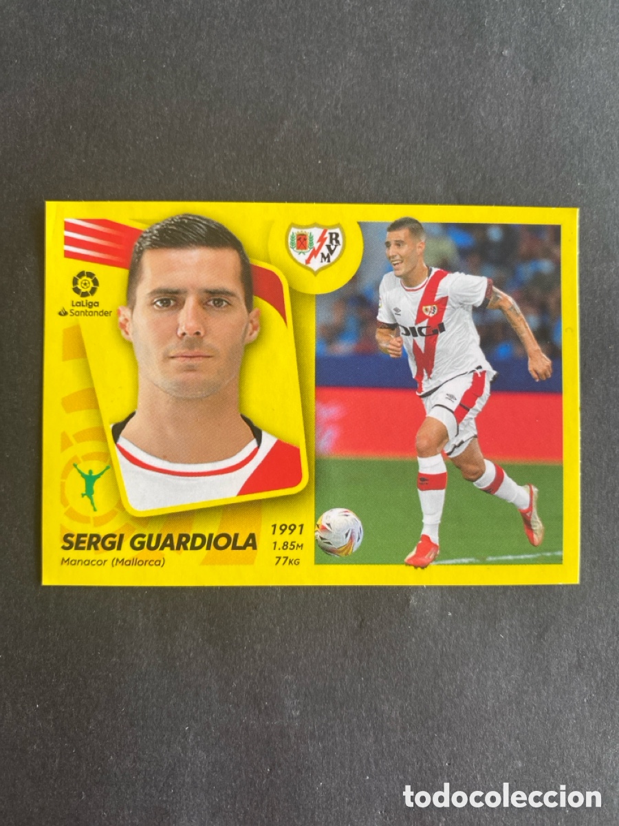Figurine di Calcio: Cromo liga 21/22 Rayo Vallecano N* 20 bis coloca