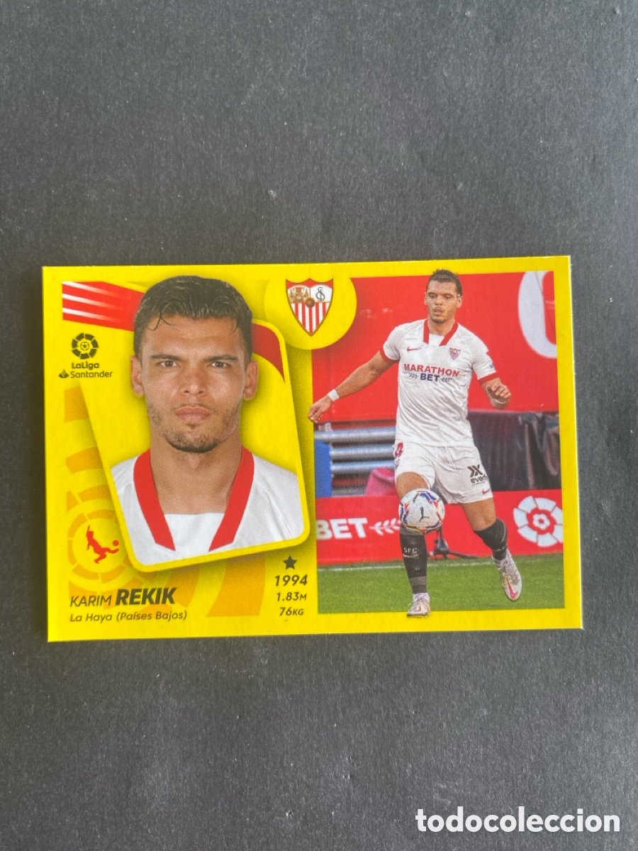 Football Stickers: Cromo liga 21/22 Sevilla N* 10 bis coloca