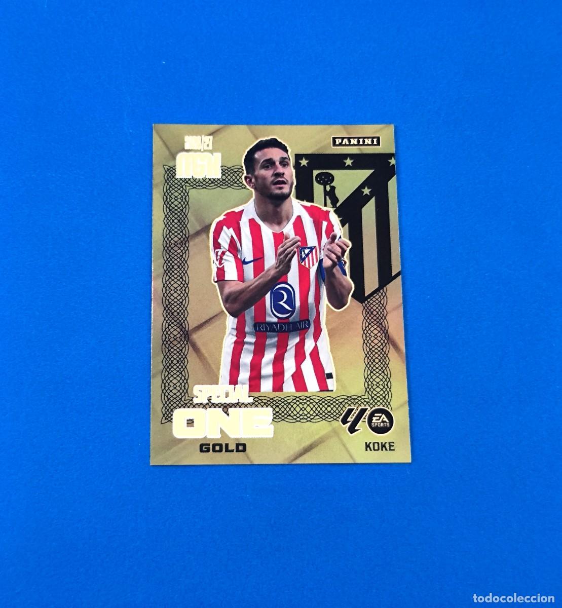 Football Stickers: Megacracks 2026 2027 / 26 27 Special One Gold Koke Atl&eacute;tico de Madrid
