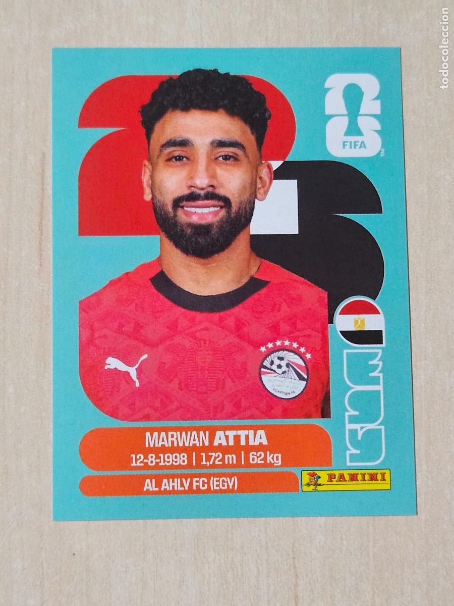 Football Stickers: CROMO EGY10 EGY 10 ATTIA EGIPTO - MUNDIAL FIFA WORLD CUP 2026 STICKER PANINI SIN PEGAR