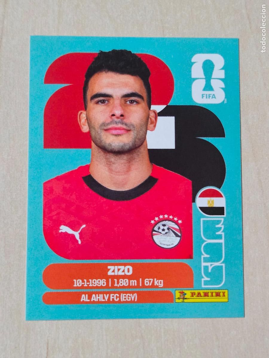 Cartes &agrave; collectionner de Football: CROMO EGY11 EGY 11 ZIZO EGIPTO - MUNDIAL FIFA WORLD CUP 2026 STICKER PANINI SIN PEGAR