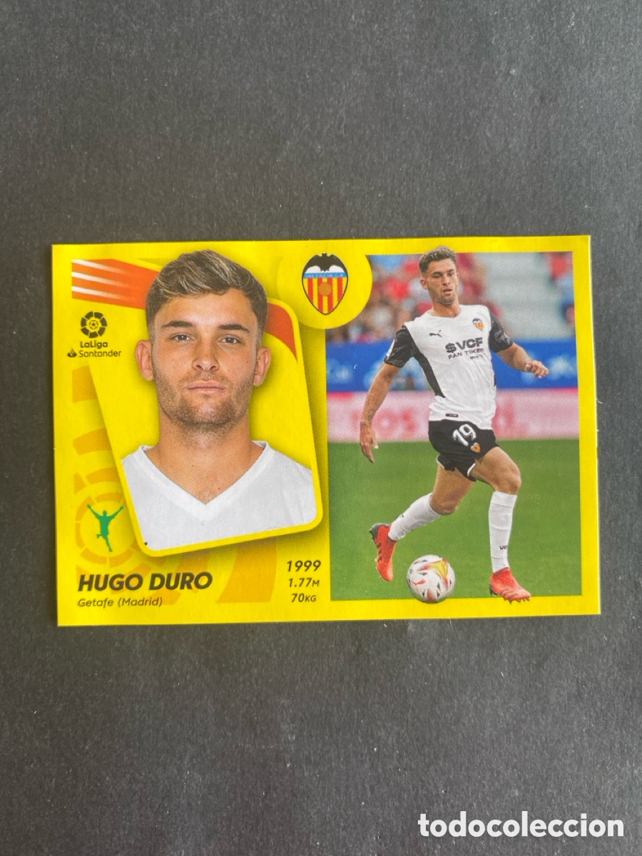 Cartes &agrave; collectionner de Football: Cromo liga 21/22 Valencia N* 18 bis coloca