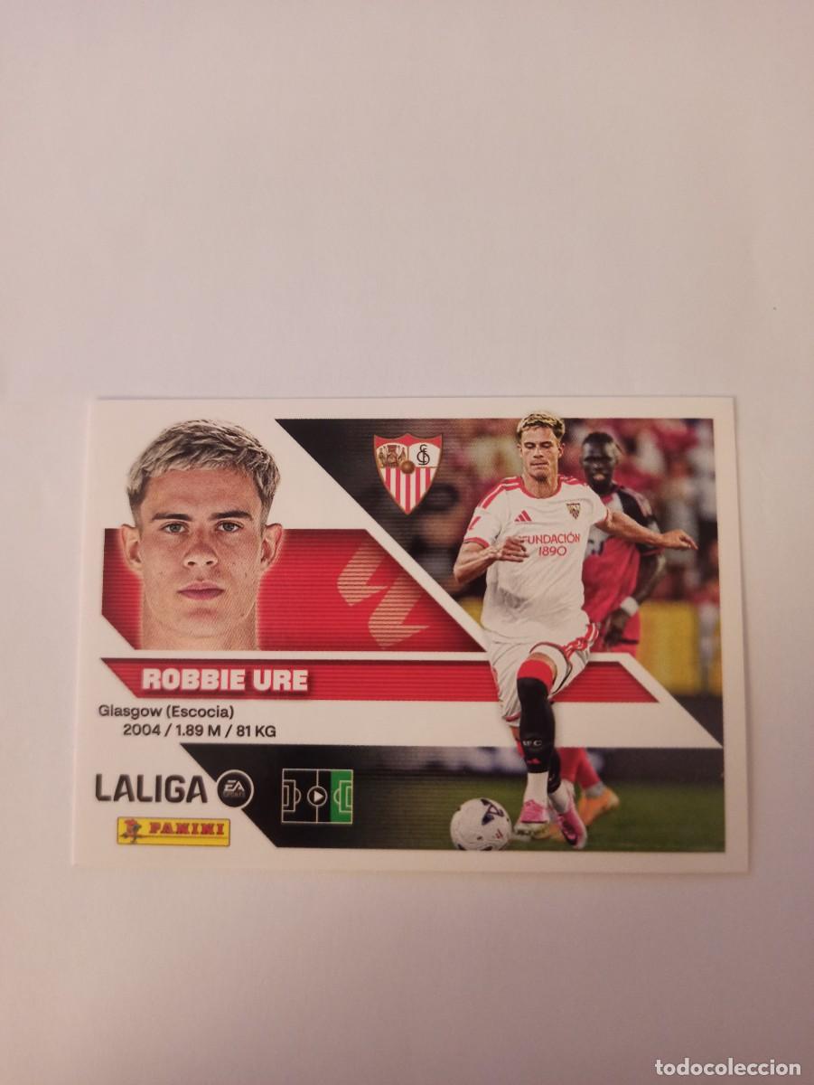 Cromos de Futebol: Robbie Ure 25 - Sevilla - FICHAJE - 3 &ordf; TERCERA EDICI&Oacute;N - LIGA ESTE 2026 2027 - 26 27 - PANINI