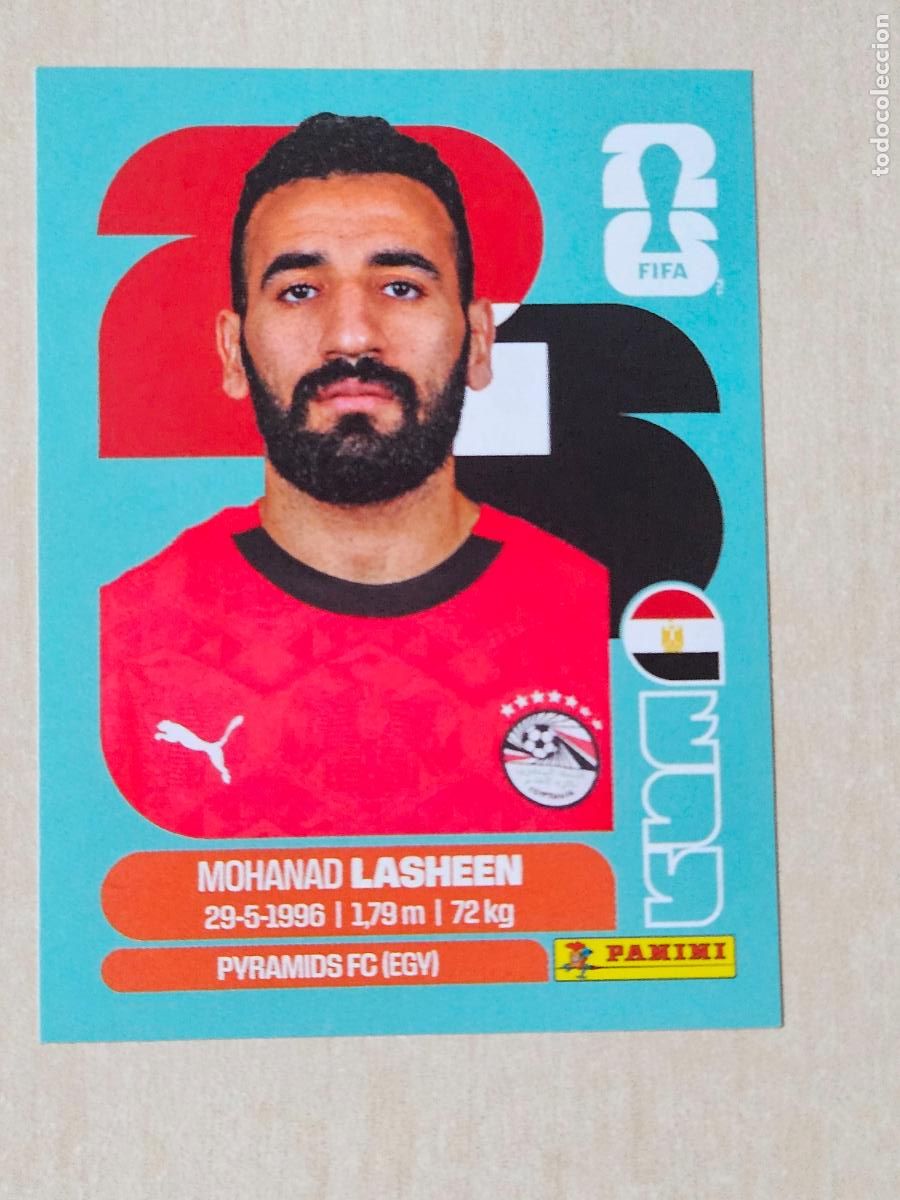 Cromos de Futebol: CROMO EGY14 EGY 14 LASHEEN EGIPTO - MUNDIAL FIFA WORLD CUP 2026 STICKER PANINI SIN PEGAR