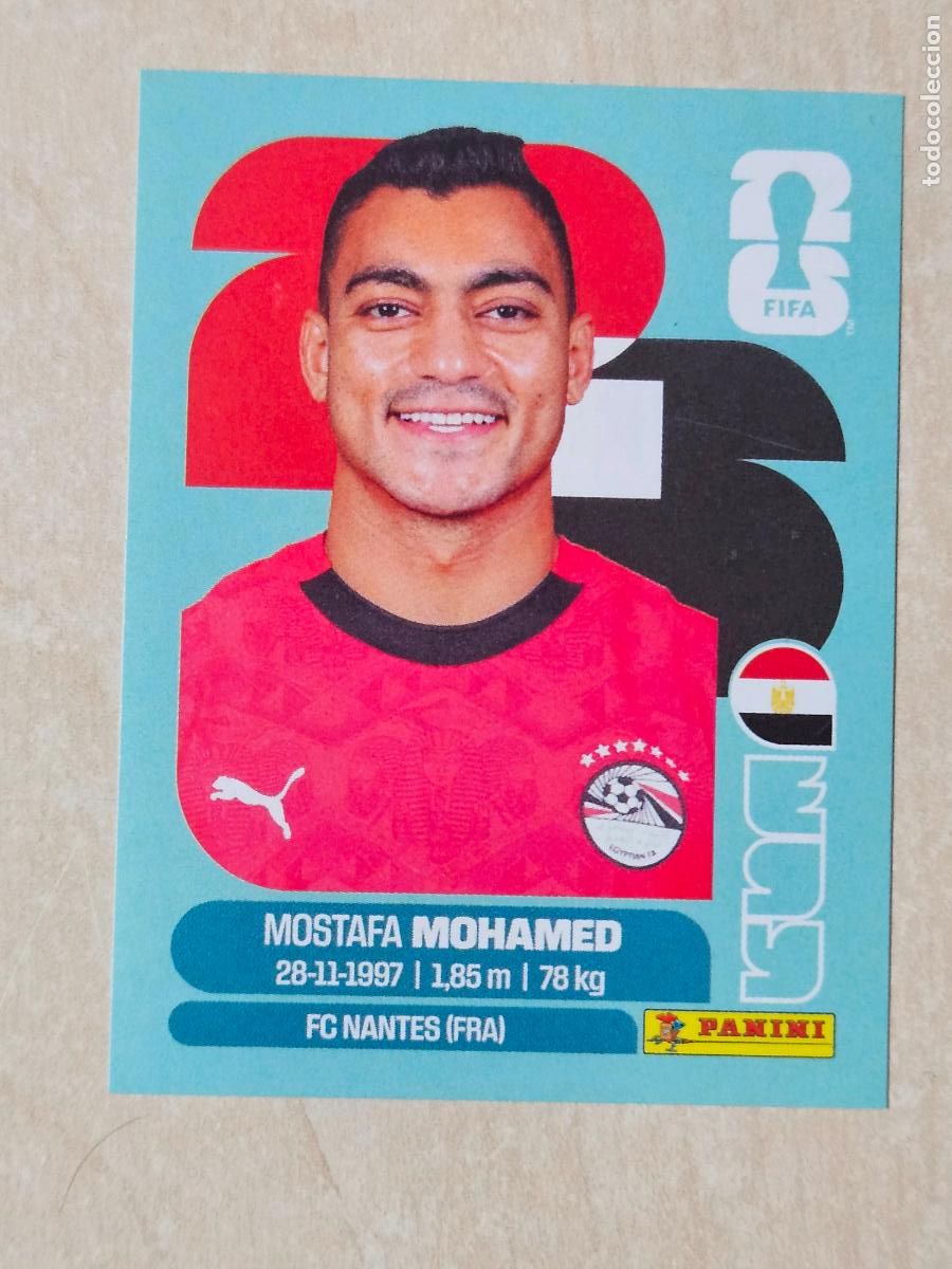 Cromos de Futebol: CROMO EGY18 EGY 18 MOHAMED EGIPTO - MUNDIAL FIFA WORLD CUP 2026 STICKER PANINI SIN PEGAR