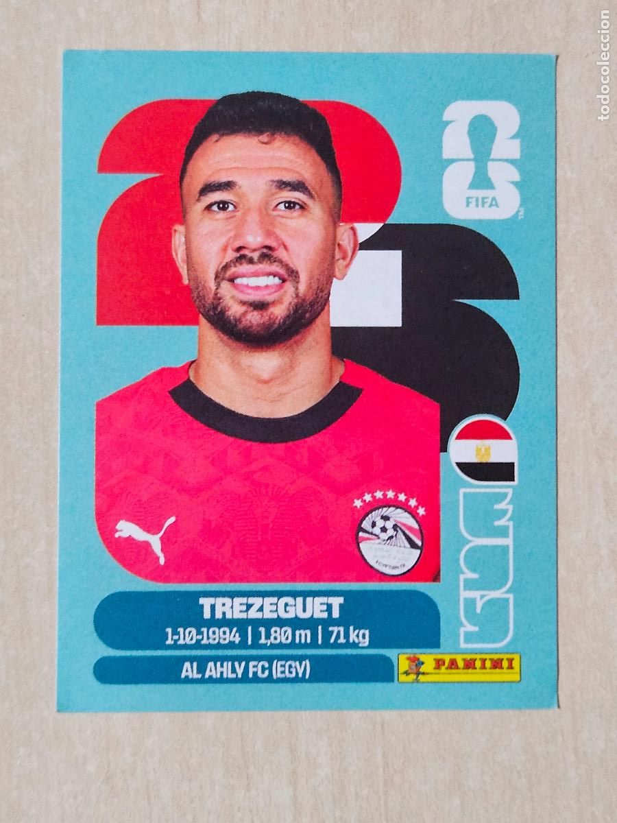 Cromos de Futebol: CROMO EGY19 EGY 19 TREZEGUET EGIPTO - MUNDIAL FIFA WORLD CUP 2026 STICKER PANINI SIN PEGAR