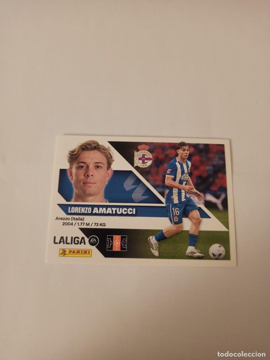 Cromos de f&uacute;tbol: Amatucci 22 - Deportivo Coru&ntilde;a FICHAJE - 3 &ordf; TERCERA EDICI&Oacute;N - LIGA ESTE 2026 2027 - 26 27 - PANINI
