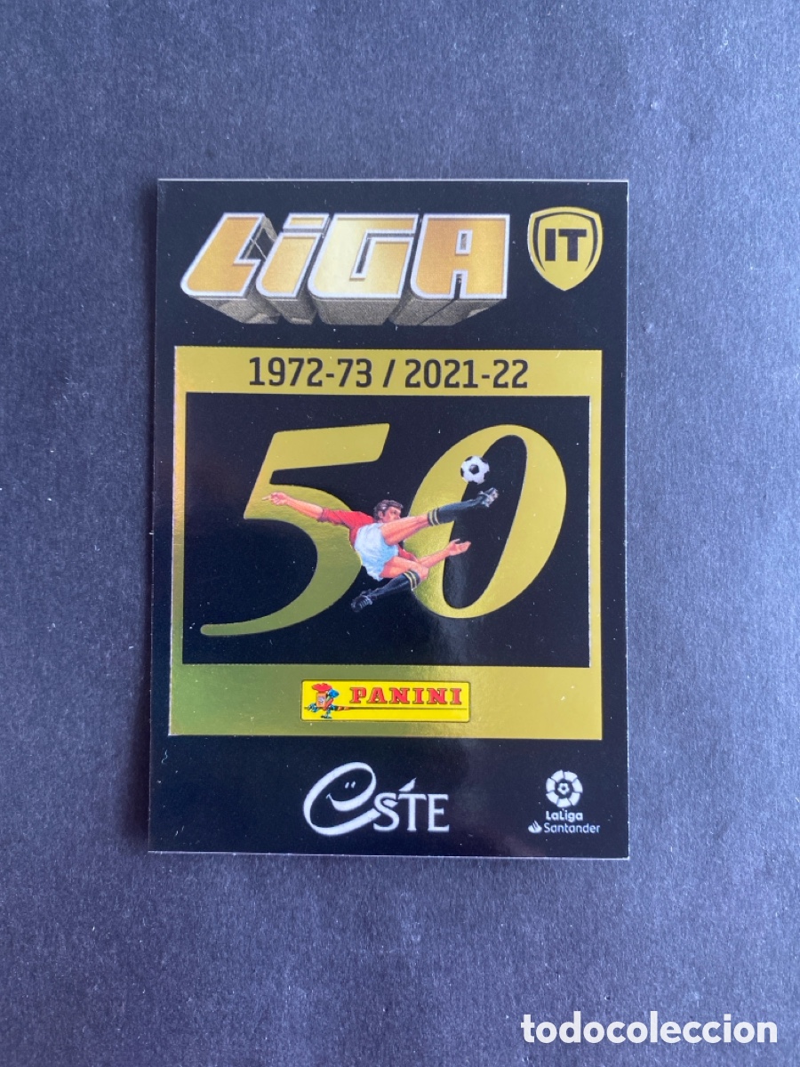 Cromos de f&uacute;tbol: Cromo liga 21/22 La isla del tesoro N* 1