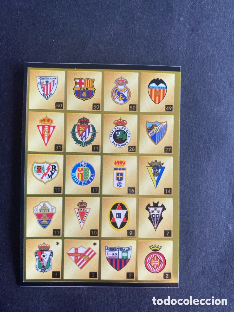 Cromos de f&uacute;tbol: Cromo liga 21/22 La isla del tesoro N* 4
