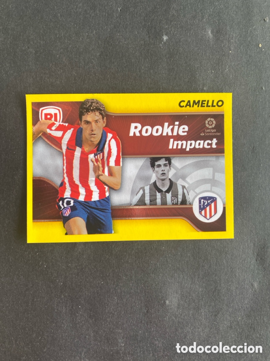 Cromos de f&uacute;tbol: Cromo liga 21/22 Atl&eacute;tico de Madrid N* 4
