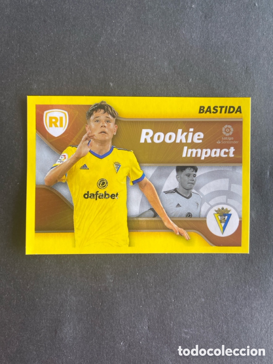 Cromos de f&uacute;tbol: Cromo liga 21/22 C&aacute;diz N* 4