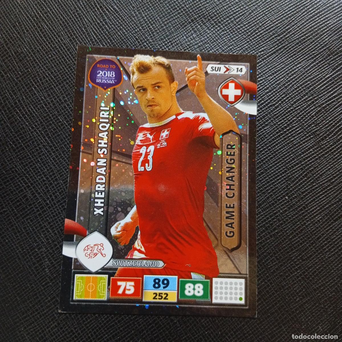 Cromos de Futebol: SHAQIRI SUIZA PANINI ADRENALYN ROAD TO 2018 RUSIA RUSSIA 18 MUNDIAL - A190 PG32