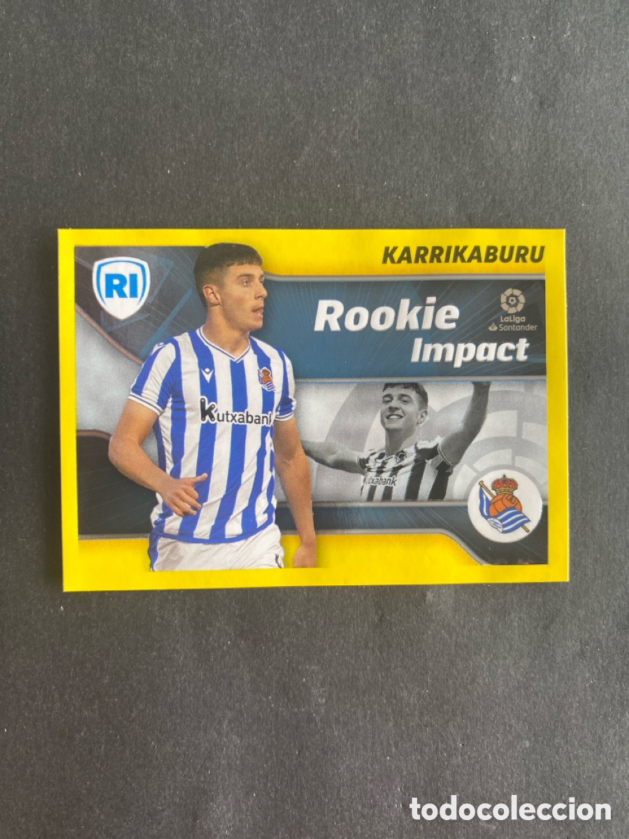 Cromos de f&uacute;tbol: Cromo liga 21/22 R Sociedad N* 4
