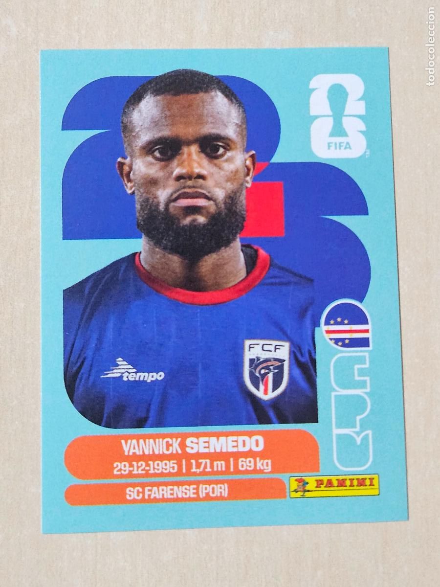 Cartes &agrave; collectionner de Football: CROMO CPV9 CPV 9 SEMEDO CABO VERDE - MUNDIAL FIFA WORLD CUP 2026 STICKER PANINI SIN PEGAR