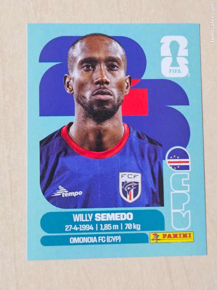 Football Stickers: CROMO CPV19 CPV 19 SEMEDO CABO VERDE - MUNDIAL FIFA WORLD CUP 2026 STICKER PANINI SIN PEGAR