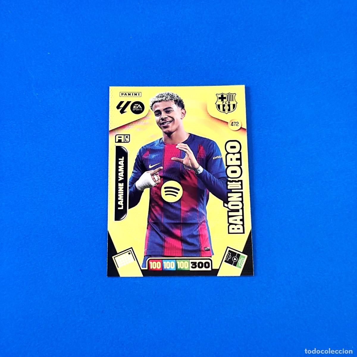 Fu&szlig;ball-Sticker: Adrenalyn 2025 2026 / 25 26 Bal&oacute;n de Oro 472 Lamine Yamal Barcelona