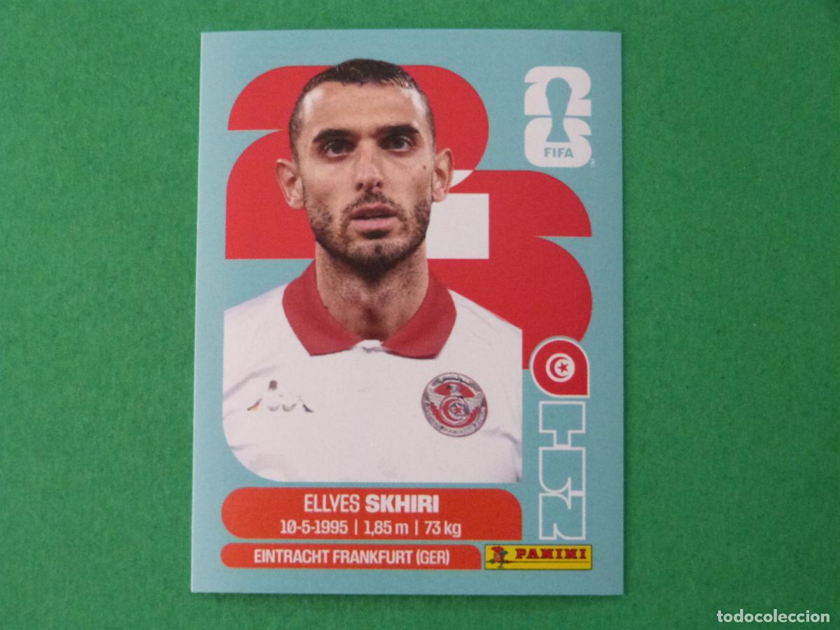 Cartes &agrave; collectionner de Football: CROMO FUTBOL SKHIRI TUNEZ SIN PEGAR N&ordm; 9 TUN 9 MUNDIAL 2026 PANINI