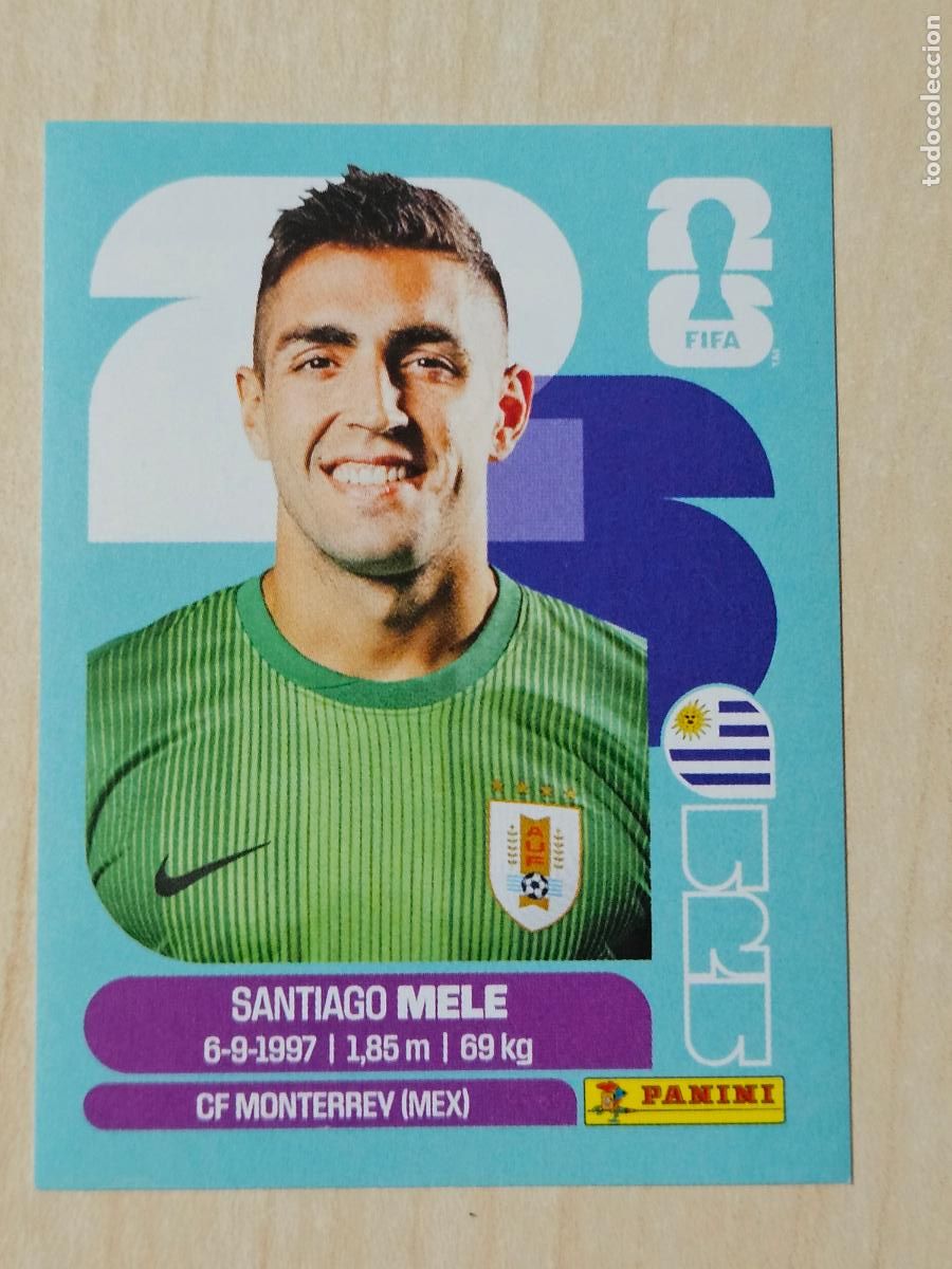 Cartes &agrave; collectionner de Football: CROMO URU3 URU 3 SANTIAGO MELE URUGUAY - MUNDIAL FIFA WORLD CUP 2026 STICKER PANINI SIN PEGAR