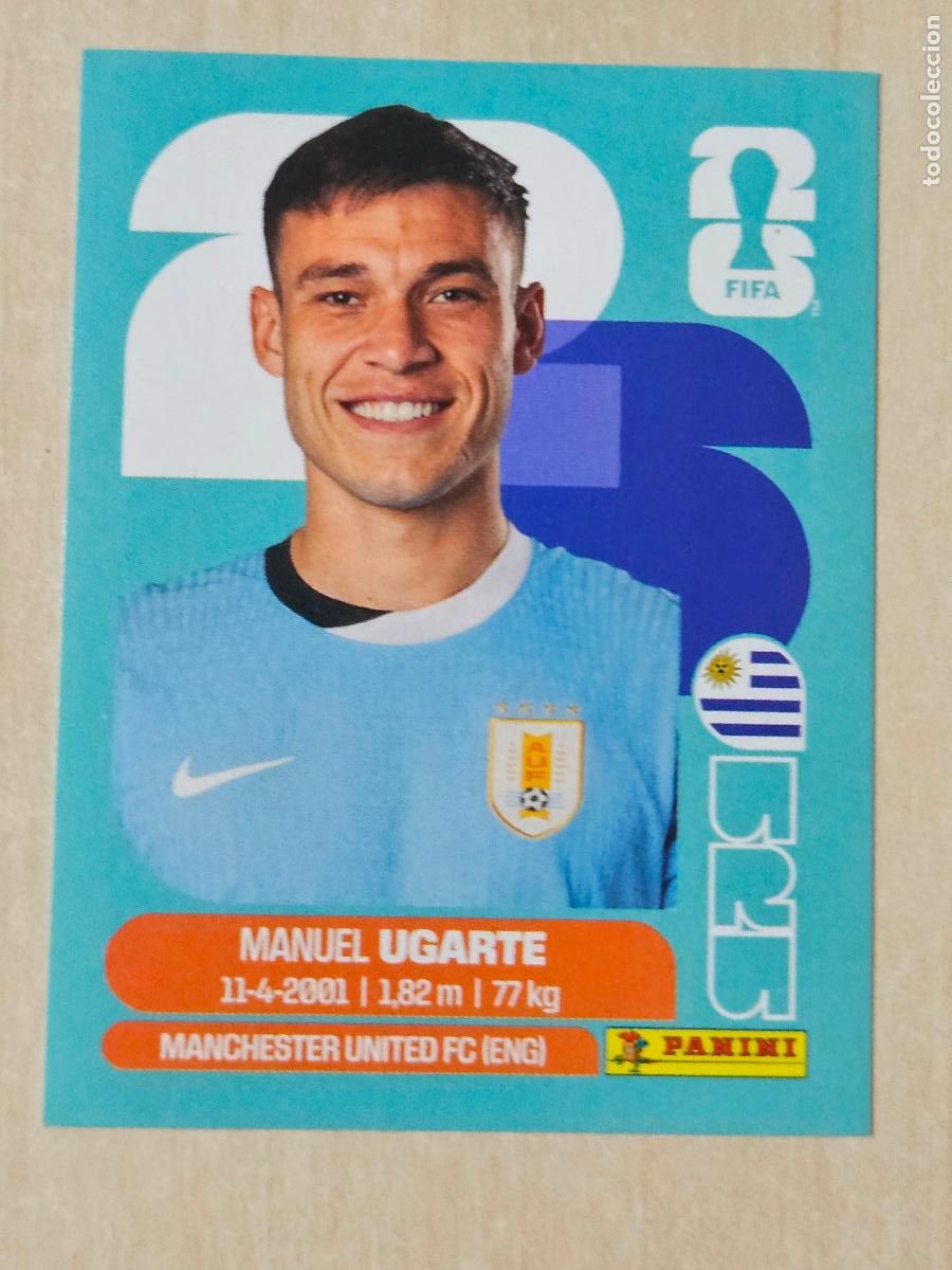 Cromos de f&uacute;tbol: CROMO URU14 URU 14 UGARTE URUGUAY - MUNDIAL FIFA WORLD CUP 2026 STICKER PANINI SIN PEGAR