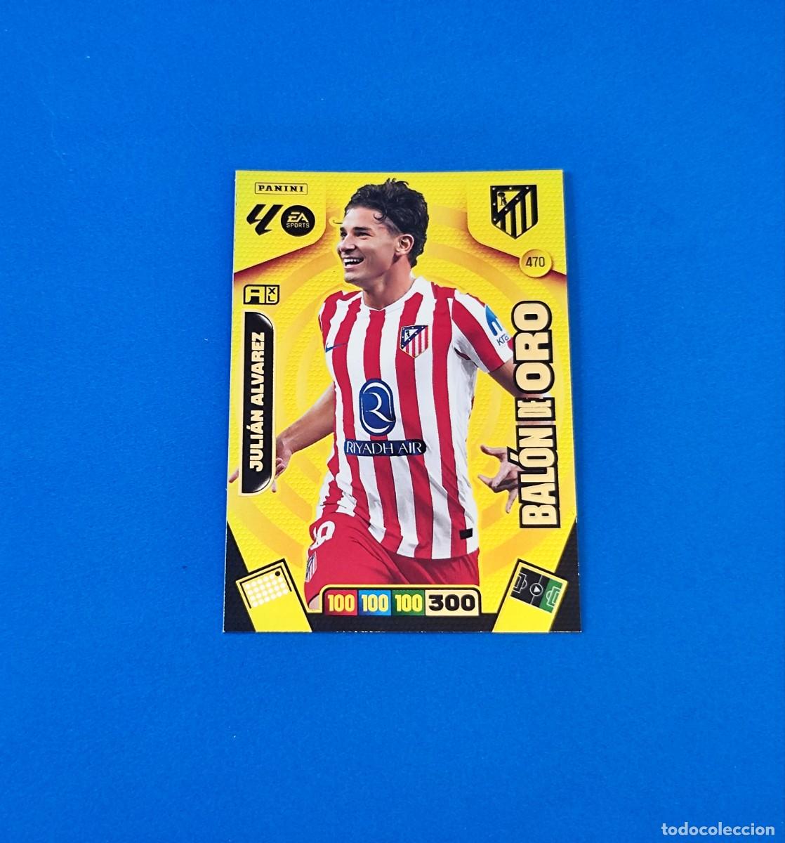 Figurine di Calcio: Adrenalyn 2025 2026 / 25 26 Bal&oacute;n de Oro 470 Juli&aacute;n &Aacute;lvarez Atl&eacute;tico de Madrid