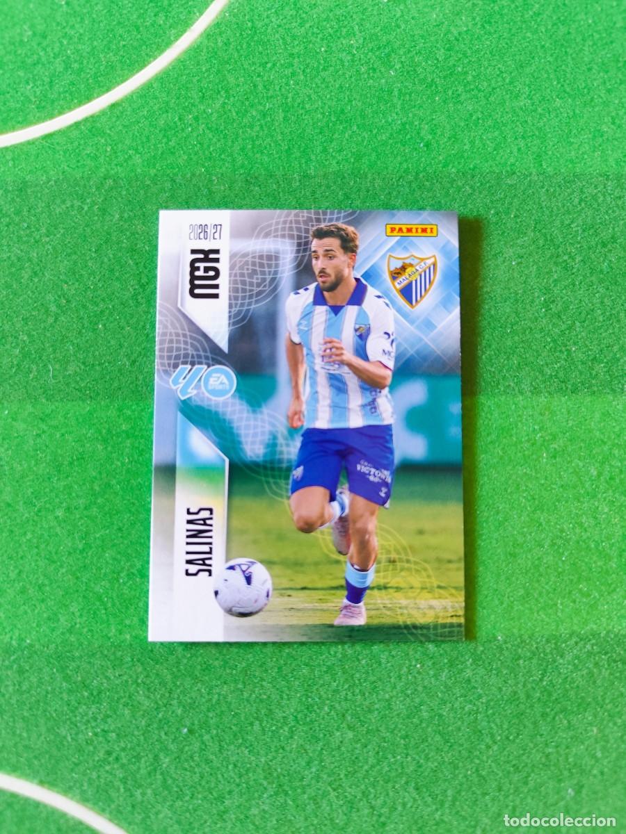 Cromos de f&uacute;tbol: 243 Salinas M&aacute;laga 2&ordf; Edici&oacute;n Megacracks 2026/27 MGK 26/27