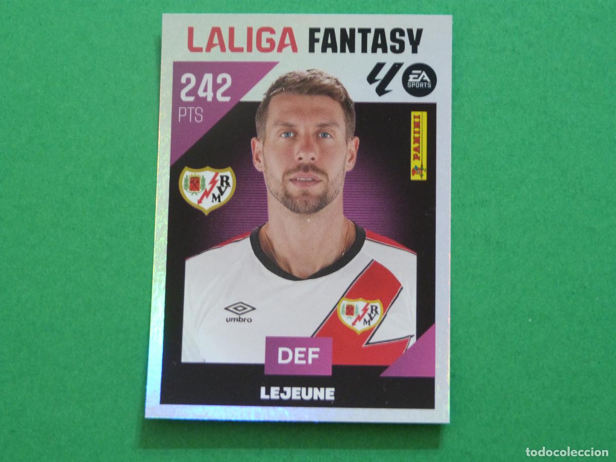 Cromos de f&uacute;tbol: CROMO FUTBOL LEJEUNE RAYO VALLECANO SIN PEGAR N&ordm; 3 FANTASY LIGA ESTE 2026-2027/26-27 PANINI