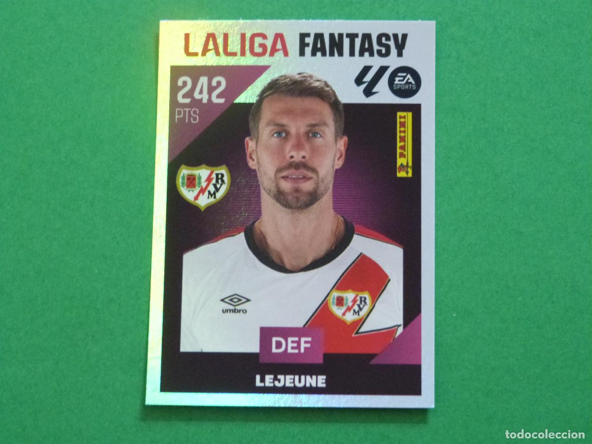 Cromos de f&uacute;tbol: CROMO FUTBOL LEJEUNE RAYO VALLECANO SIN PEGAR N&ordm; 3 FANTASY LIGA ESTE 2026-2027/26-27 PANINI