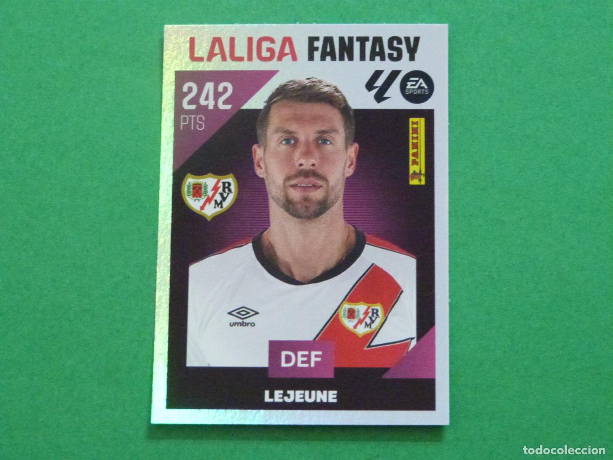 Cromos de f&uacute;tbol: CROMO FUTBOL LEJEUNE RAYO VALLECANO SIN PEGAR N&ordm; 3 FANTASY LIGA ESTE 2026-2027/26-27 PANINI