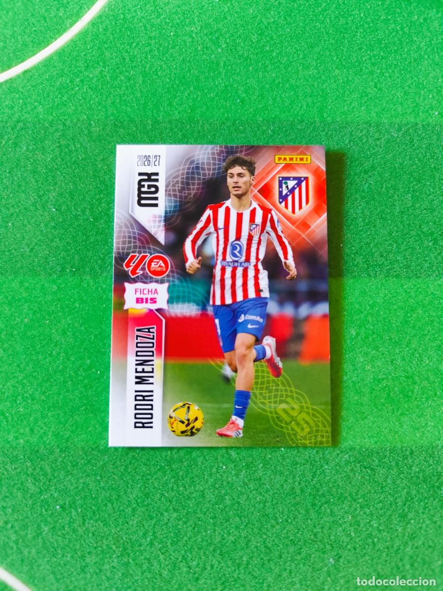 Cromos de f&uacute;tbol: 63 Bis Rodri Mendoza Atl&eacute;tico de Madrid 2&ordf; Edici&oacute;n Megacracks 2026/27 MGK 26/27
