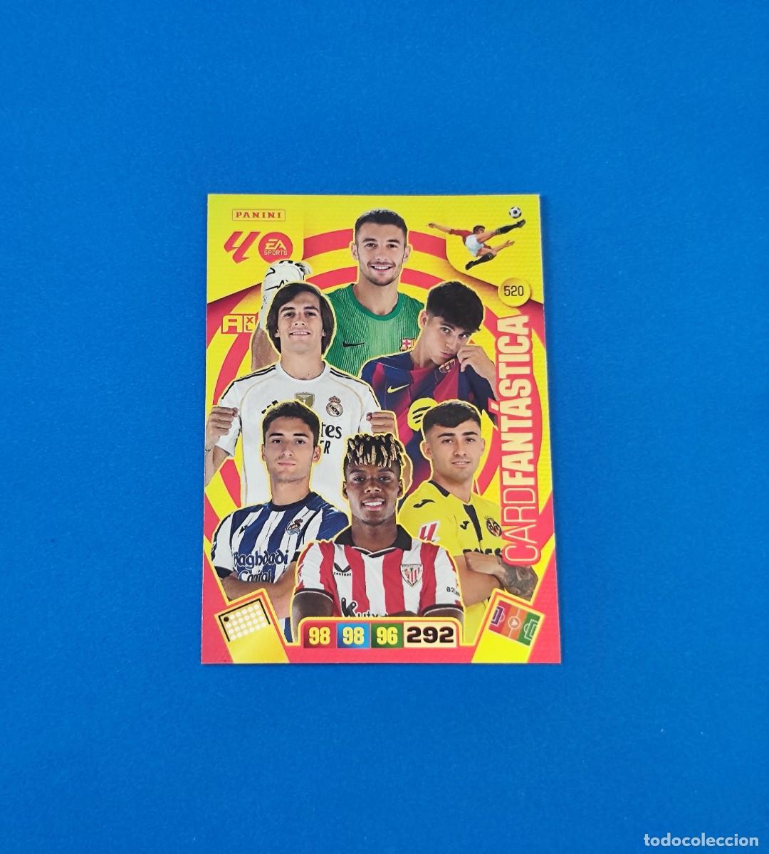 Cromos de f&uacute;tbol: Adrenalyn 2025 2026 / 25 26 Card Fant&aacute;stica 520