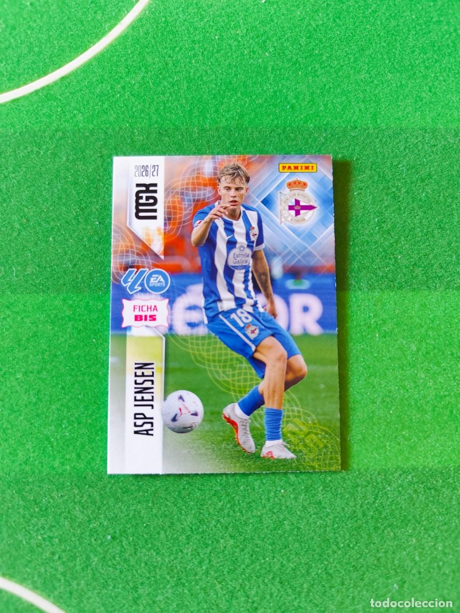 Cromos de f&uacute;tbol: 140 Bis Asp Jensen Deportivo la Coru&ntilde;a 2&ordf; Edici&oacute;n Megacracks 2026/27 MGK 26/27