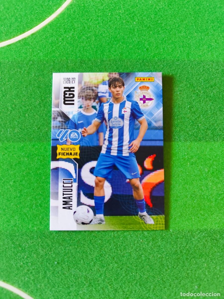 Cromos de f&uacute;tbol: 452 Amatucci Nuevo fichaje Megacracks 2026/27 MGK 26/27