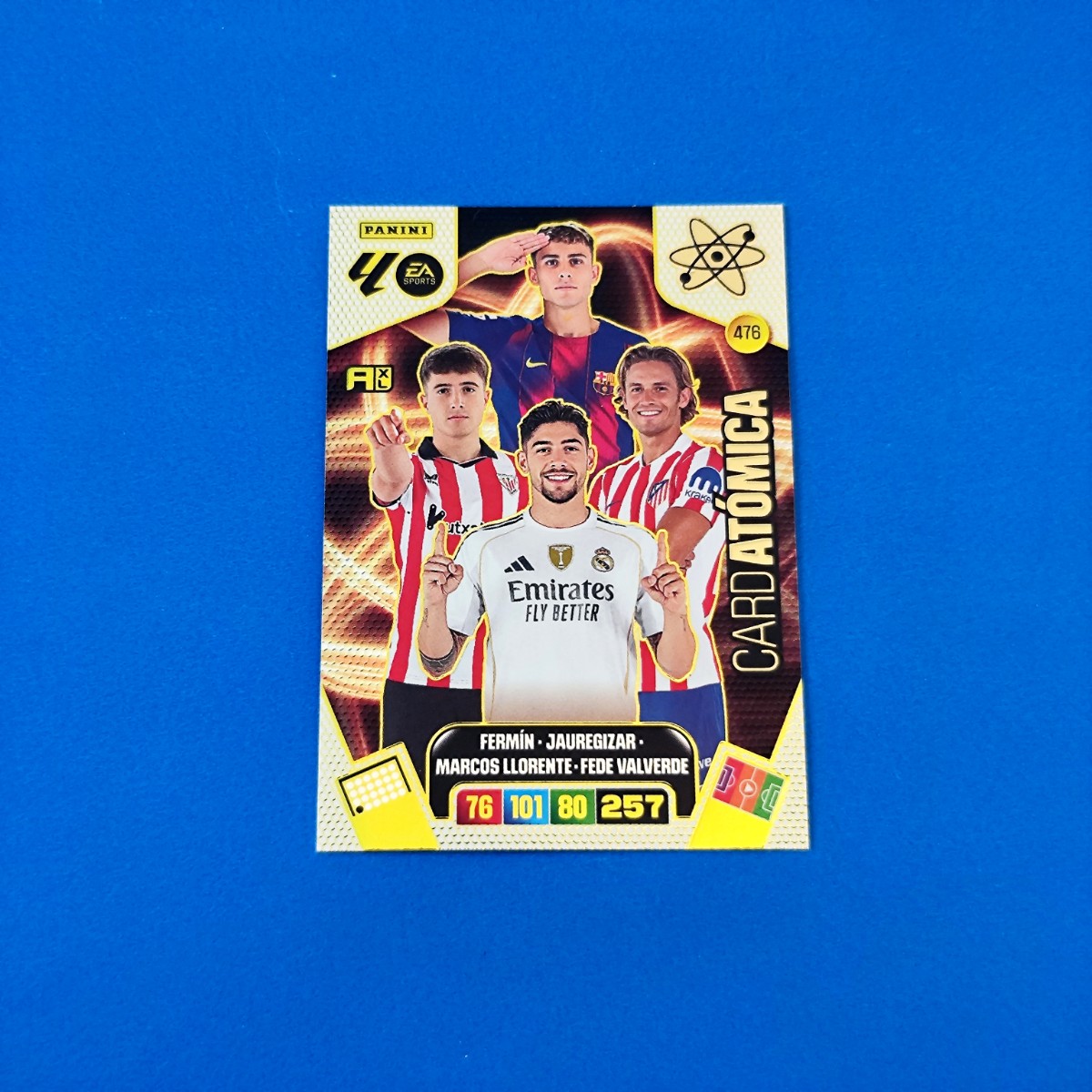 Cromos de f&uacute;tbol: Adrenalyn 2025 2026 / 25 26 Card At&oacute;mica 476