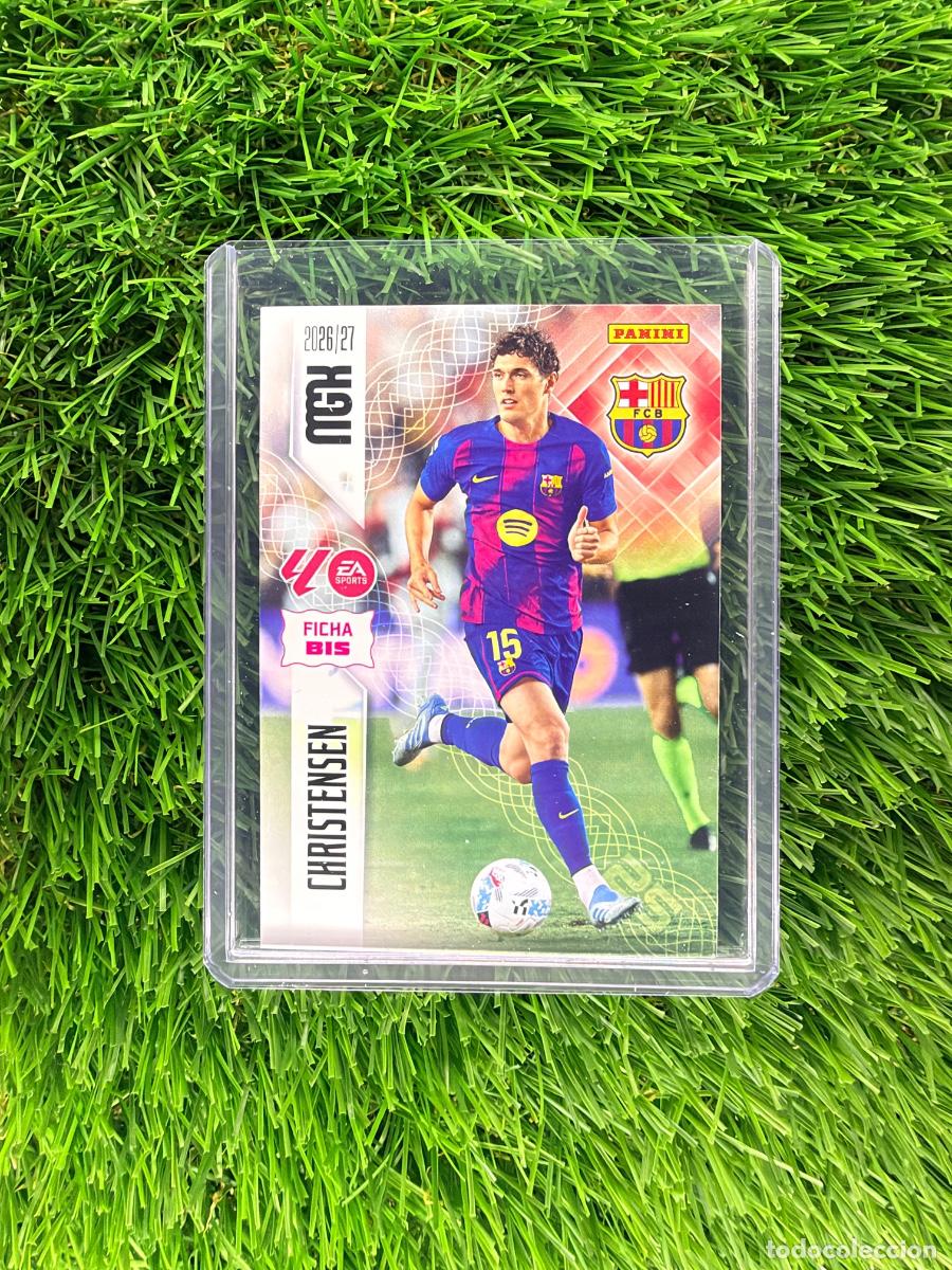 Cromos de f&uacute;tbol: N&ordm; 80BIS Christensen Fichas Bis FC Barcelona Megacracks 26 27