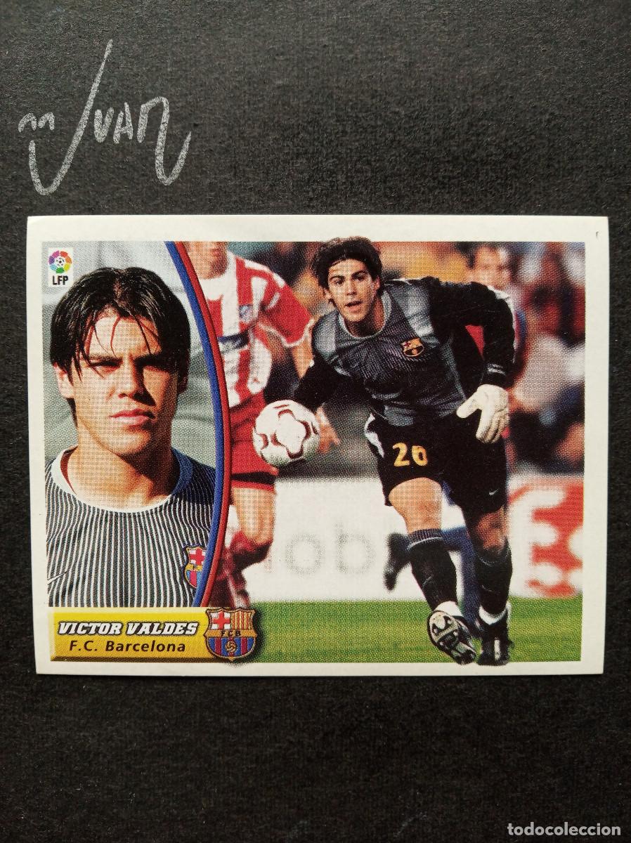 Figurine di Calcio: VICTOR VALDES FC BARCELONA ESPA&Ntilde;A ⚽ COLECCIONES ESTE &reg; 2003 2004 LIGA FUTBOL 03 04 SIN PEGAR NUNCA
