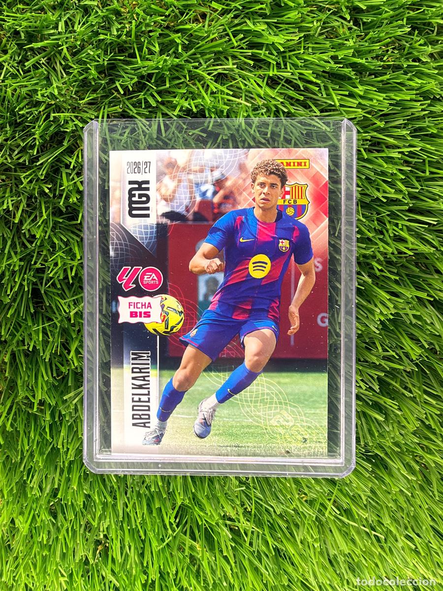 Figurine di Calcio: N&ordm; 90BIS Abdelkarim Fichas Bis FC Barcelona Megacracks 26 27