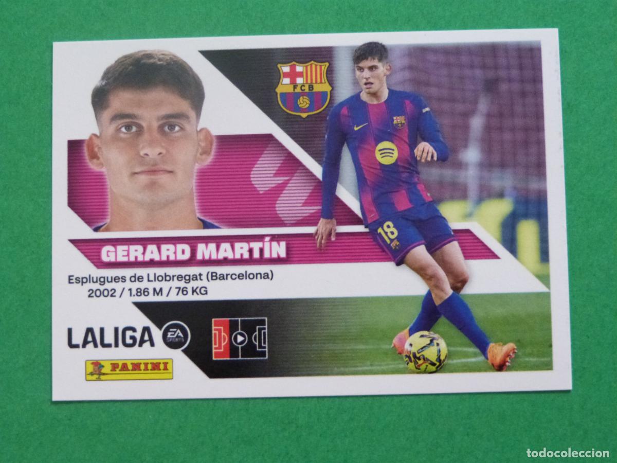 Cartes &agrave; collectionner de Football: CROMO FUTBOL GERARD MARTIN F.C. BARCELONA SIN PEGAR N&ordm; 8 LIGA ESTE 2026-2027/26-27 PANINI
