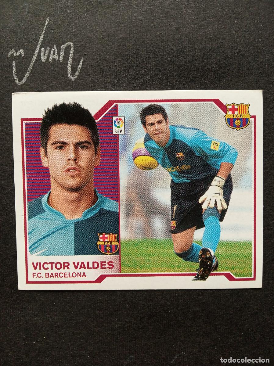 Cartes &agrave; collectionner de Football: VICTOR VALDES FC BARCELONA ESPA&Ntilde;A ⚽ COLECCIONES ESTE &reg; LIGA FUTBOL 2007 2008 07 08 SIN PEGAR NUNCA