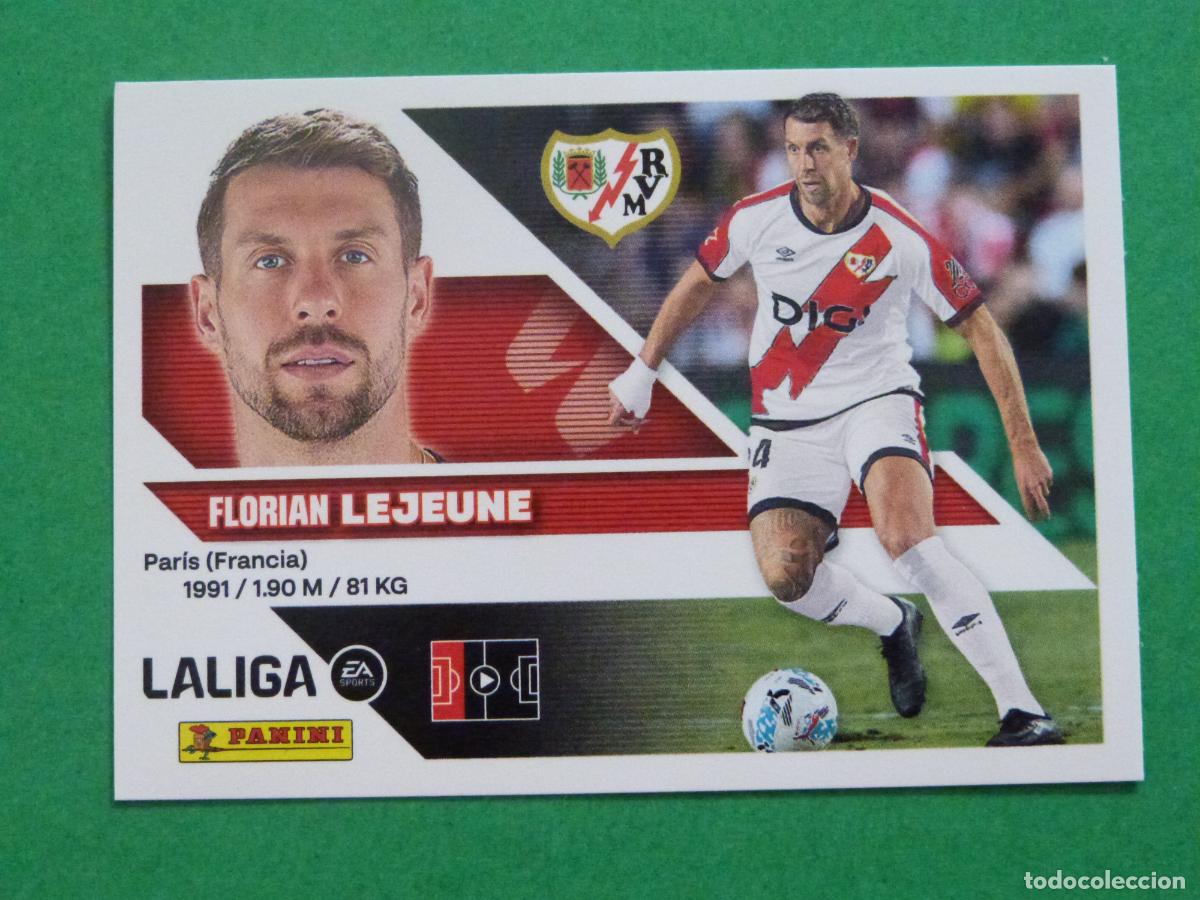 Cromos de f&uacute;tbol: CROMO FUTBOL LEJEUNE RAYO VALLECANO SIN PEGAR N&ordm; 8 LIGA ESTE 2026-2027/26-27 PANINI