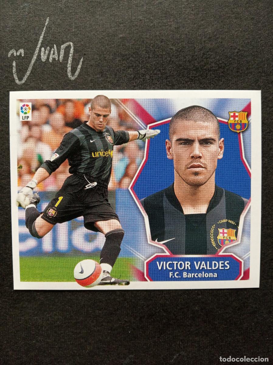 Cromos de f&uacute;tbol: VICTOR VALDES FC BARCELONA ESPA&Ntilde;A ⚽ COLECCIONES ESTE &reg; LIGA FUTBOL 2008 2009 08 09 SIN PEGAR NUNCA