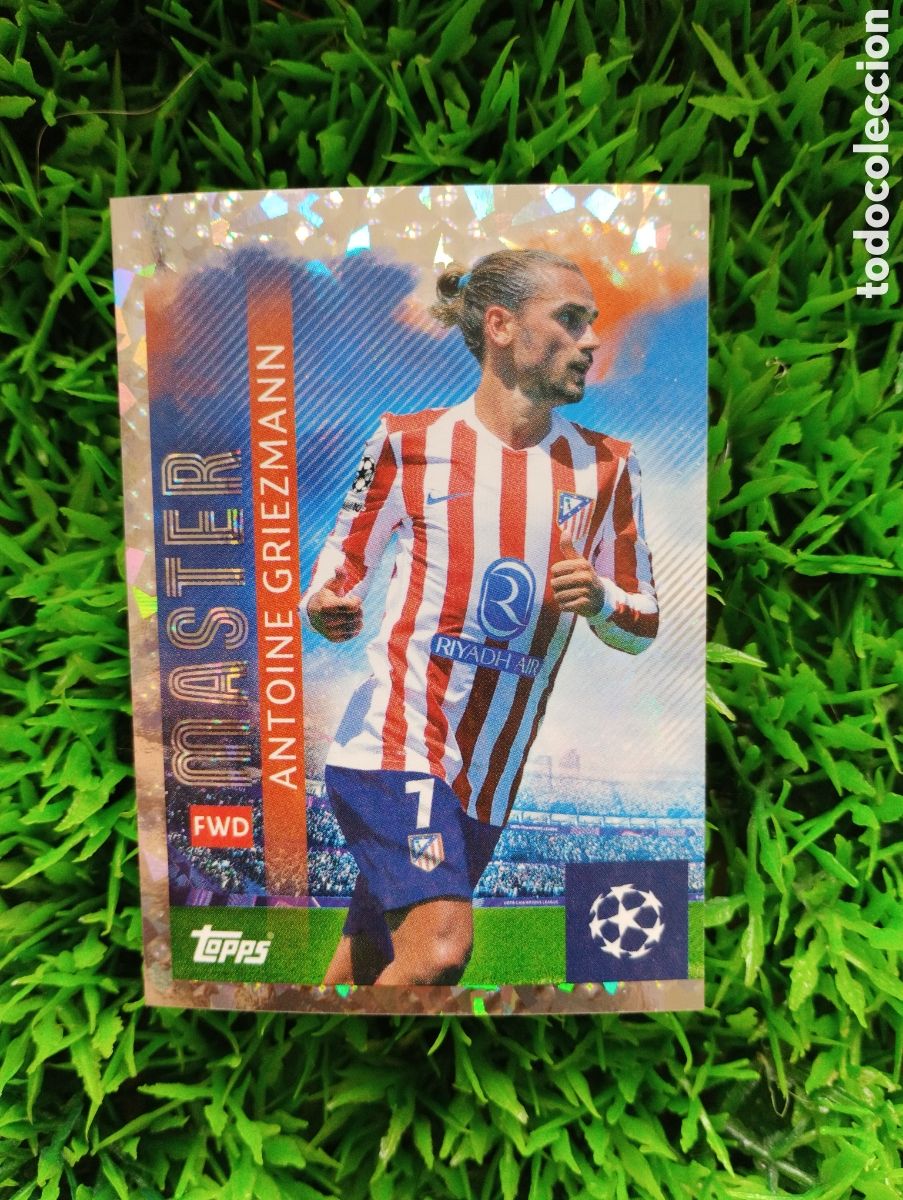 Cromos de f&uacute;tbol: Griezmann Atletico De Madrid MASTER Champions League 25-26 # 118 NUNCA PEGADO