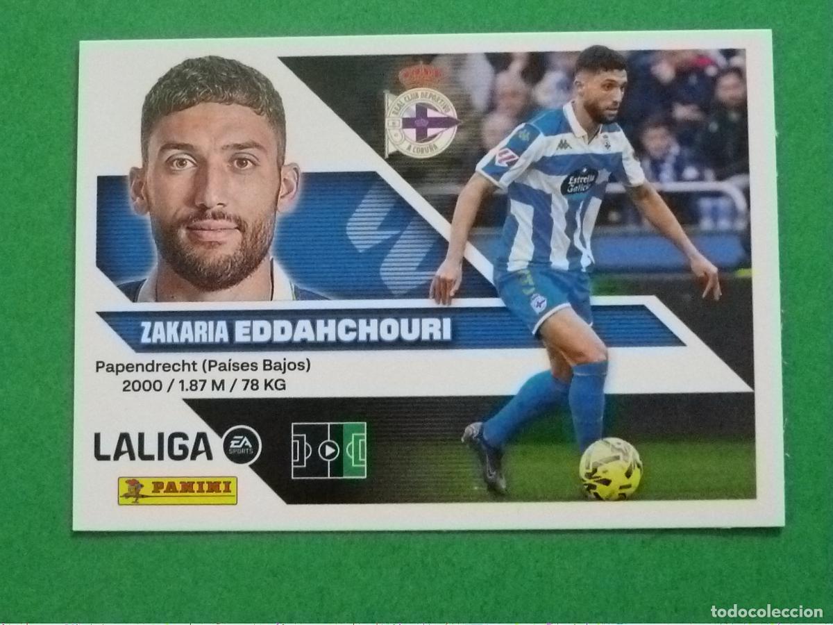 Cromos de f&uacute;tbol: CROMO FUTBOL EDDAHCHOURI DEPORTIVO LA CORU&Ntilde;A SIN PEGAR N&ordm; 19 LIGA ESTE 2026-2027/26-27 PANINI