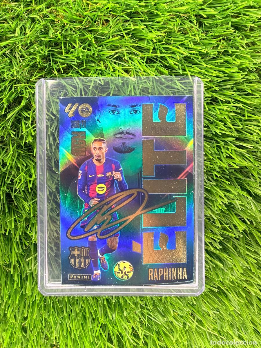 Cromos de f&uacute;tbol: N&ordm; 16P Raphinha &Eacute;lite Power FC Barcelona Megacracks 26 27