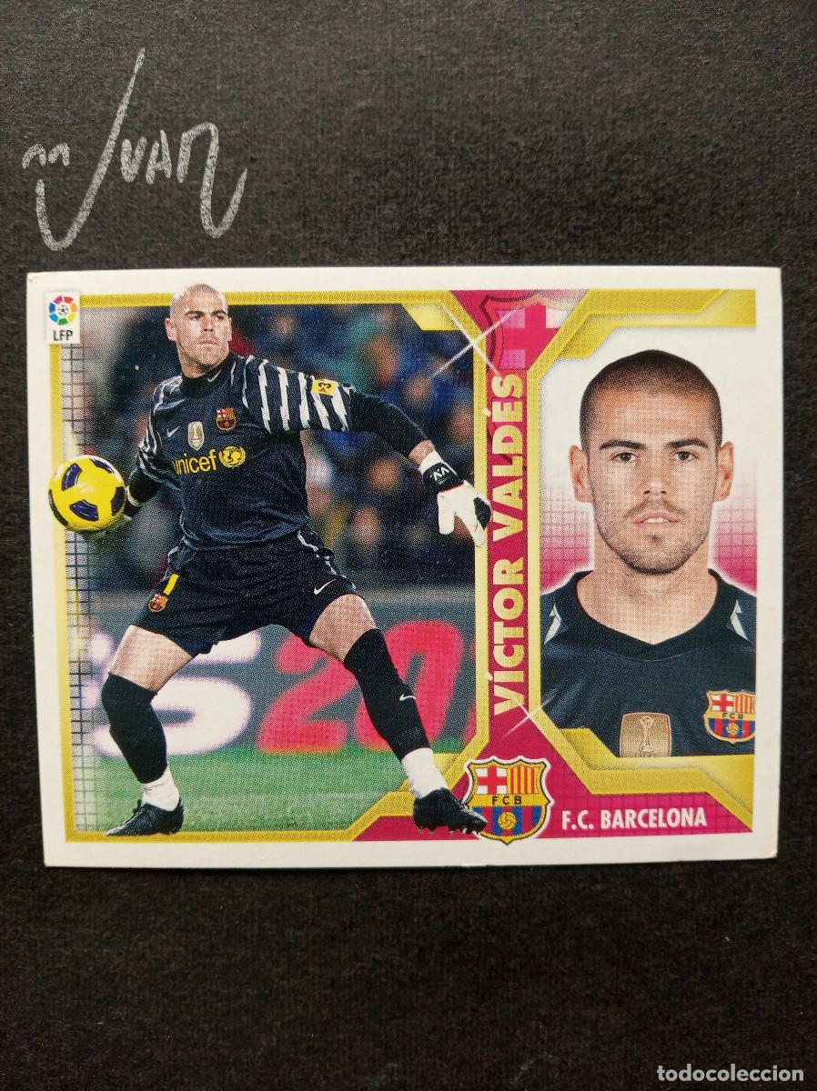 Cromos de f&uacute;tbol: N&ordm; 1 VICTOR VALDES BARCELONA ESPA&Ntilde;A ⚽ COLECCIONES ESTE &reg; LIGA FUTBOL 2011 2012 11 12 SIN PEGAR NUNCA