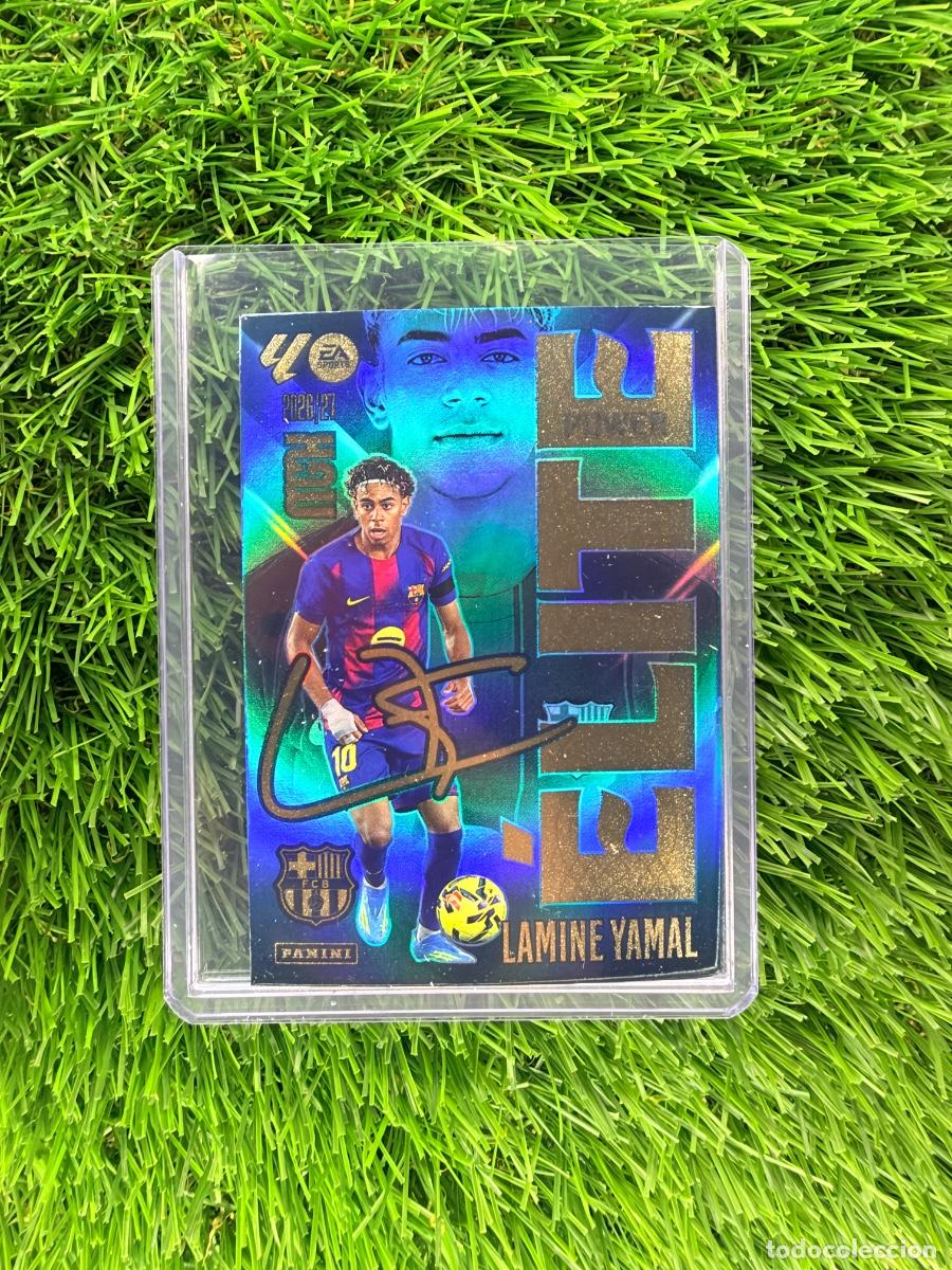 Cromos de f&uacute;tbol: N&ordm; 9P Lamine Yamal &Eacute;lite Power FC Barcelona Megacracks 26 27