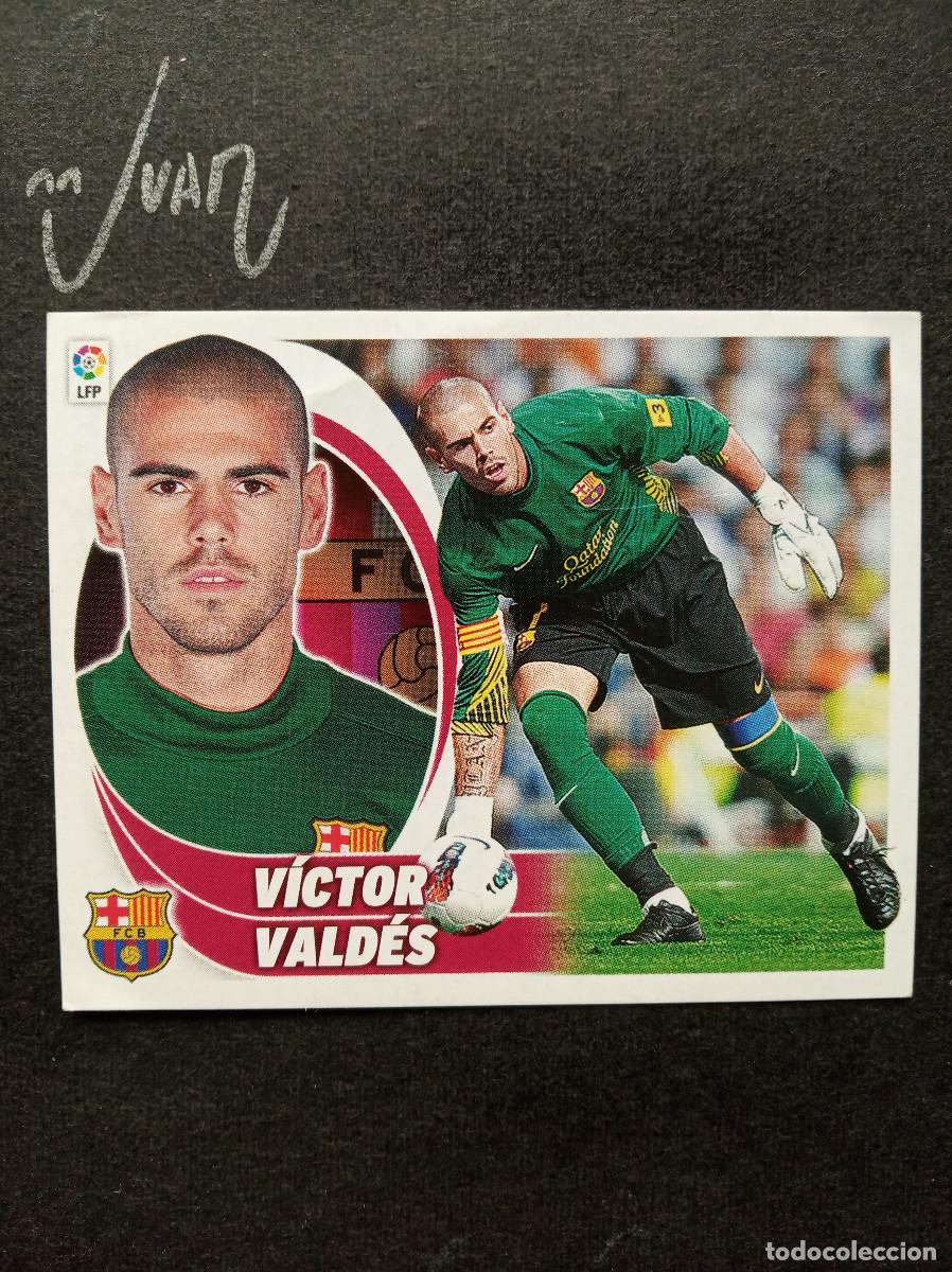 Cromos de f&uacute;tbol: N&ordm; 1 VICTOR VALDES BARCELONA ESPA&Ntilde;A ⚽ COLECCIONES ESTE &reg; LIGA FUTBOL 2012 2013 12 13 SIN PEGAR NUNCA
