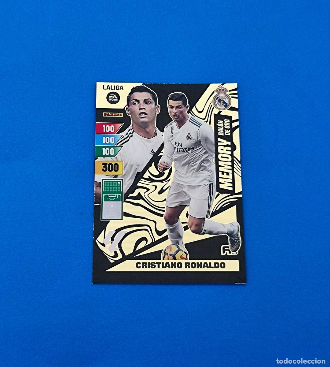 Cromos de f&uacute;tbol: Adrenalyn 2023 2024 / 23 24 Memory Bal&oacute;n de Oro Cristiano Ronaldo Real Madrid