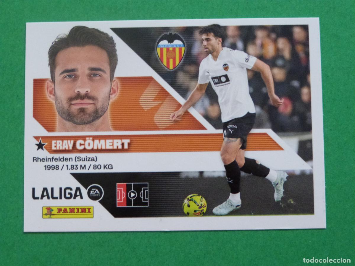 Cromos de f&uacute;tbol: CROMO FUTBOL COMERT VALENCIA C.F. SIN PEGAR N&ordm; 8 A LIGA ESTE 2026-2027/26-27 PANINI