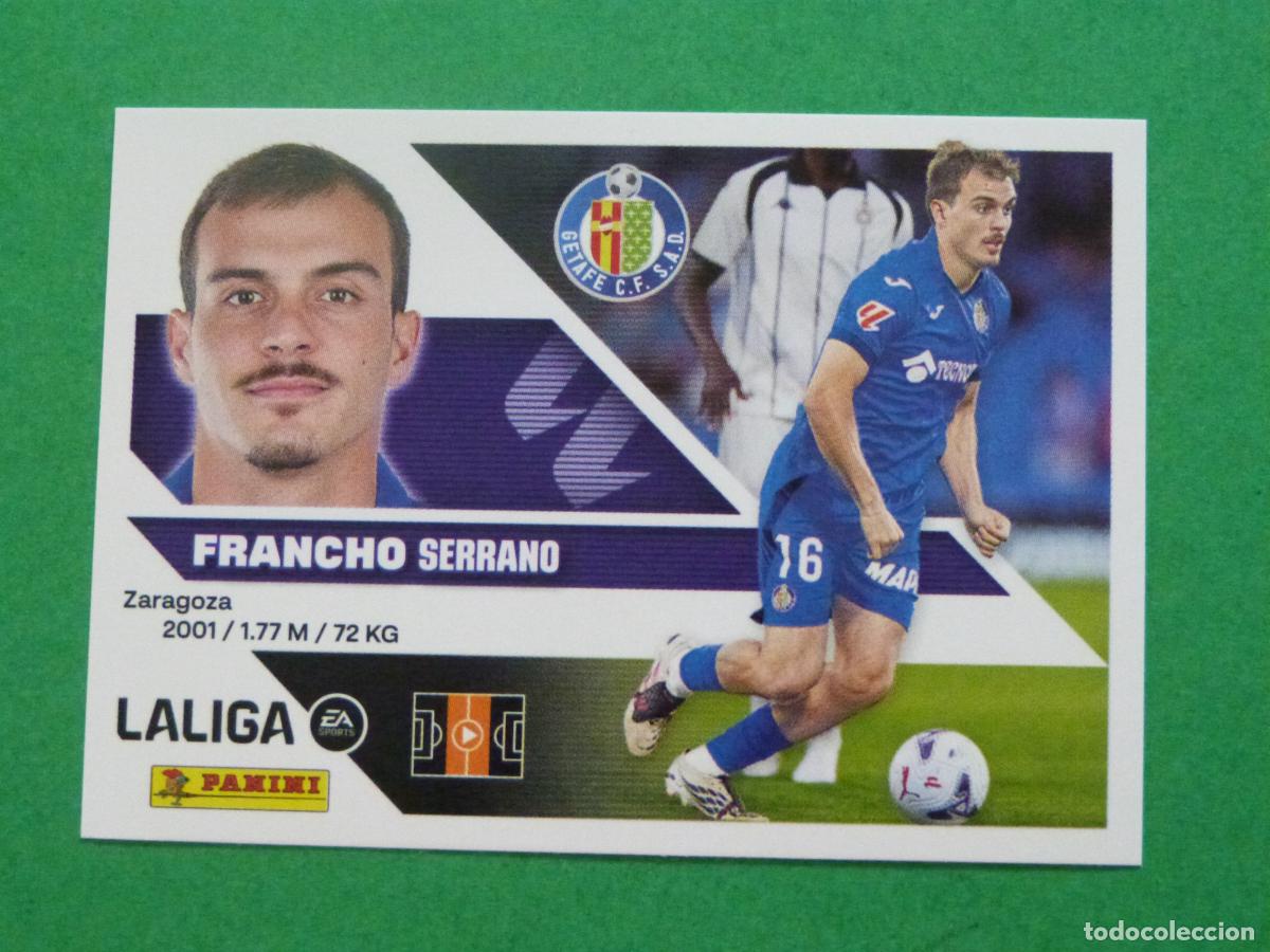 Cromos de f&uacute;tbol: CROMO FUTBOL FRANCHO GETAFE C.F. SIN PEGAR N&ordm; 13 3&ordf; EDICION LIGA ESTE 2026-2027/26-27 PANINI