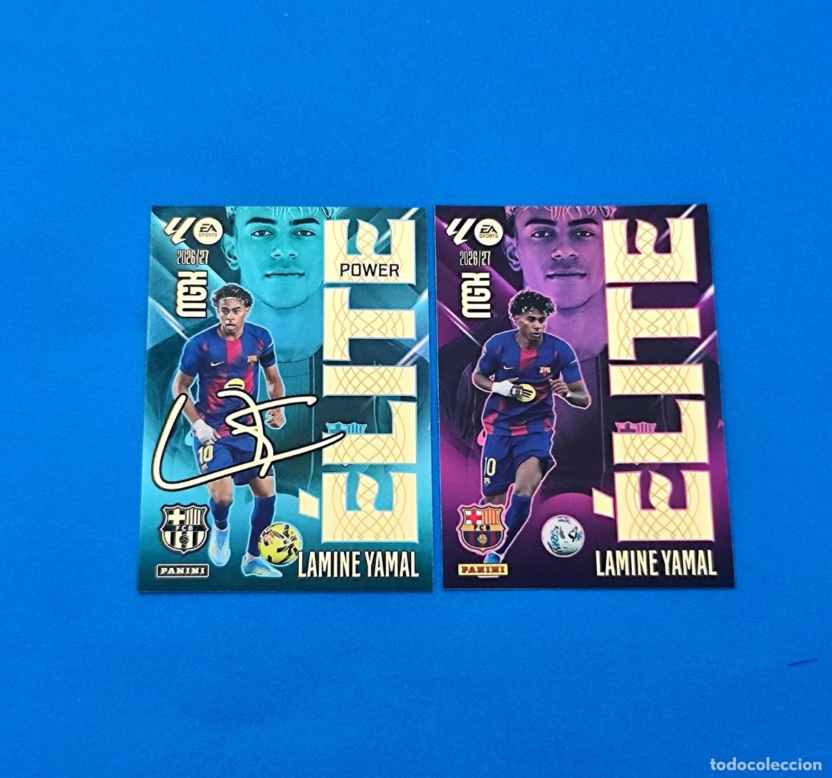 Cromos de f&uacute;tbol: Megacracks 2026 2027 / 26 27 &Eacute;lite - &Eacute;lite Power Lamine Yamal Barcelona